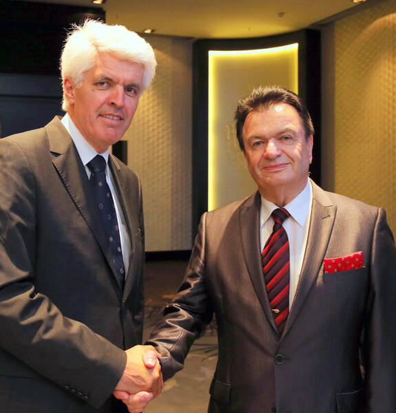 Meeting with former Federal Minister Dr. Norbert Blüm